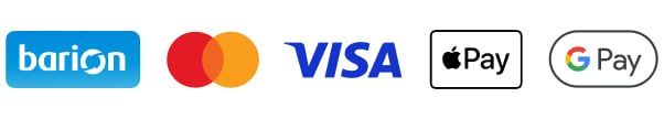 Barion, Mastercard, Visa, Apple Pay, Google Pay