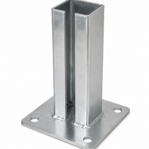Kerítészoszlop talp 60x40 – Horganyzott