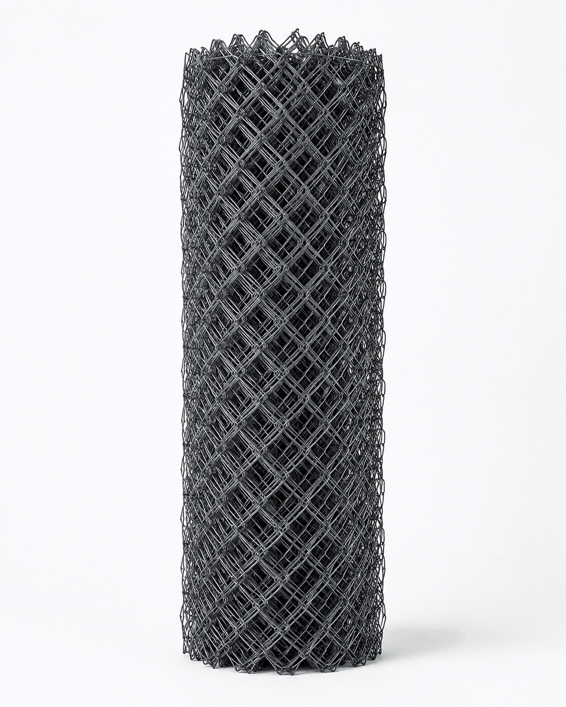 PVC Bevonatos Drótfonat - Antracit - 150 cm